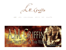 Tablet Screenshot of amgriffinbooks.com